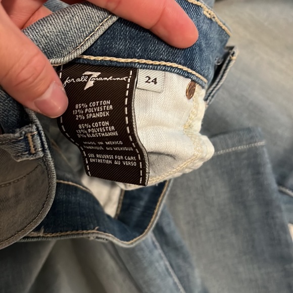 7 for all mankind jeans 24 - Picture 3 of 4